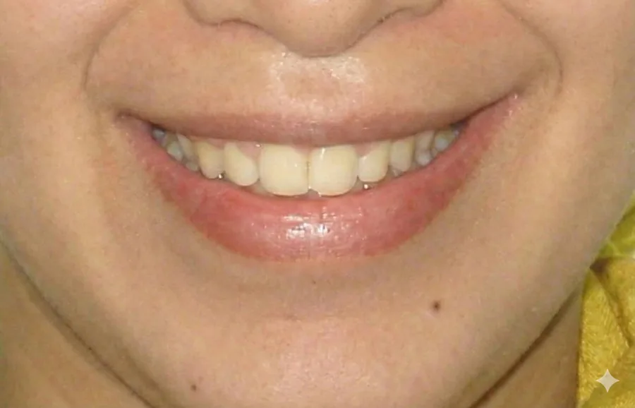 After: Gummy smile
