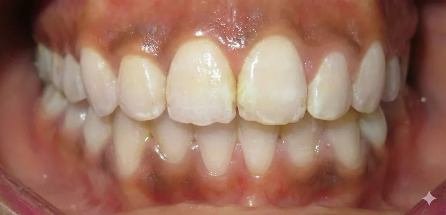 After: Class II · Fixed functional appliance